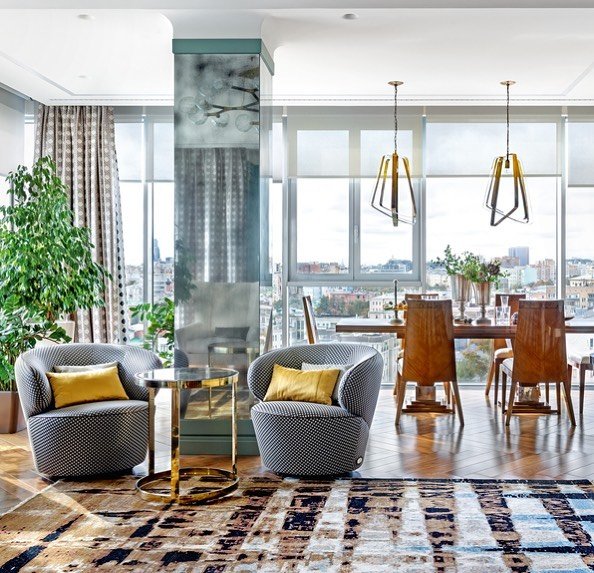 Ковер Urban в стильном оформлении