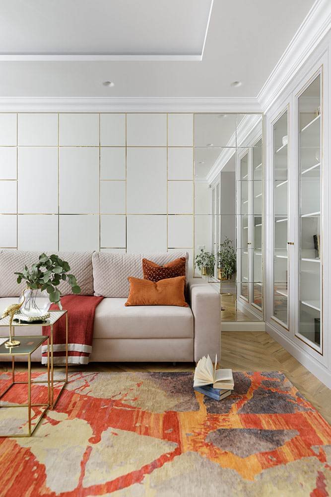 Ковер Dream tree sunrise в гостиной