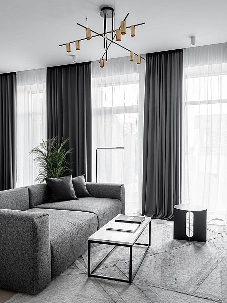 Ковер RODOS в дизайнерской гостиной