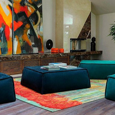 Ковер Reflection sky в гостиной