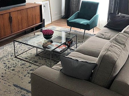 Shabby Classic ковер в гостиной