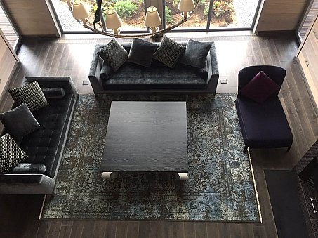 Ковер Shabby Classic в дизайне гостиной