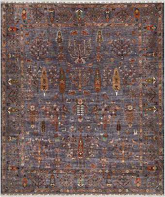 Шерстяной Пакистанский ковер Jardin №4826 289x248cm