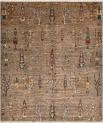 Шерстяной Пакистанский ковер Jardin №4825 292x250cm