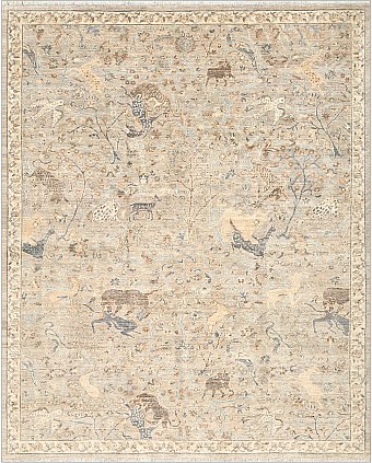 Шерстяной Пакистанский ковер Hunter №4823 300x247cm