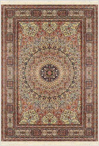 Шелковый Индийский ковер Persia №2830 220x153cm