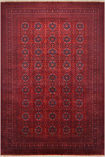 Шерстяной Афганский ковер Beleji №4858 590x420cm