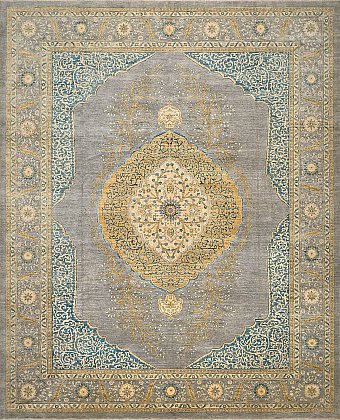 Шерстяной Пакистанский ковер Saltani №4219 436x363cm