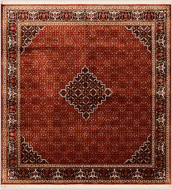 Шелковый Индийский ковер Mahi №1666 191x184cm