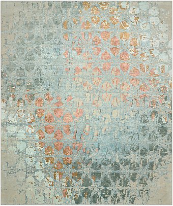 Индийский Aldo ковер №3244 299x245cm из шелка и шерсти