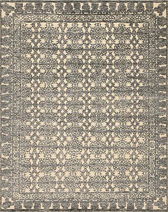 Безворсовый Индийский ковер Casablanca №3023 300x246cm из шерсти