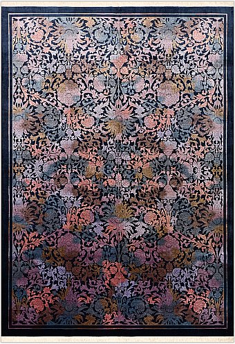 Современный Индийский ковер Avignon №3032 301x215cm из шелка в стиле неоклассика