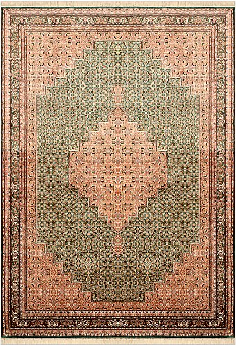 Шелковый Индийский ковер Mahi №1618 306x220cm