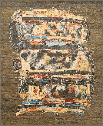 Шерстяной Непальский ковер Bliss №4269 299x247cm