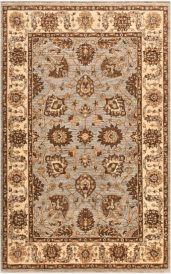 Шерстяной Пакистанский ковер Ziegler №2451 290x182cm