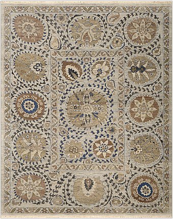 Шерстяной Индийский ковер Kupon №2689 296x238cm