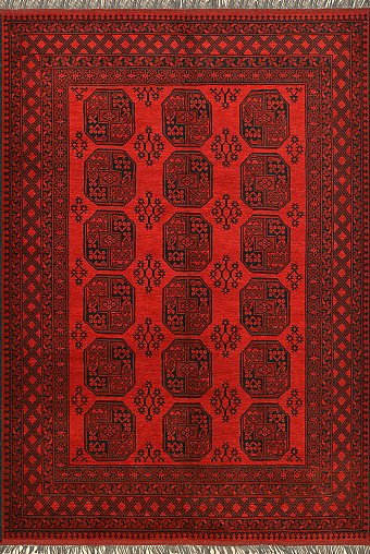 Шерстяной Афганский ковер Afgan №3164 292x202cm