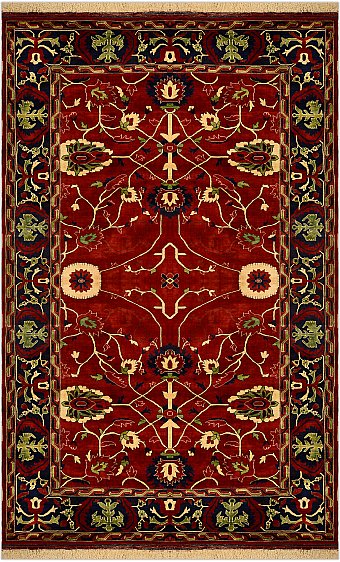 Шерстяной Афганский ковер Afshari №1493 295x200cm