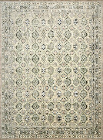 Шерстяной Пакистанский ковер Saltani №4112 495x366cm