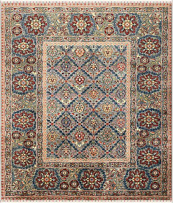 Шерстяной Пакистанский ковер Saltani №3886 293x253cm