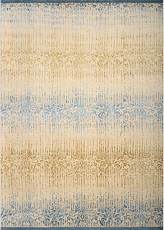 Современный Индийский ковер Amboise №2111 424x299cm из шерсти и бамб. шелка в стиле неоклассика