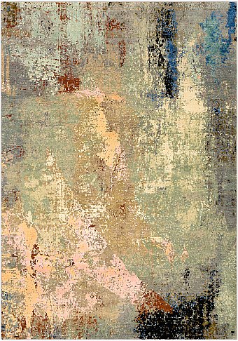 Индийский Urban ковер №3949 224x156cm из шелка и шерсти