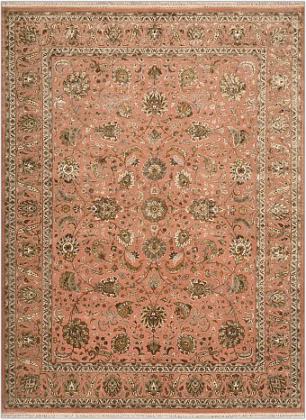 Индийский Rajastan Neo ковер №3644 371x277cm из шелка и шерсти