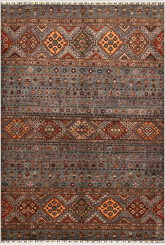 Шерстяной Пакистанский ковер Ziegler Oriental №4769 253x175cm