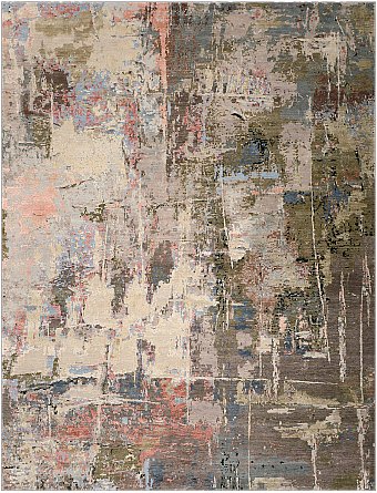 Индийский Urban ковер №3978 360x275cm из шелка и шерсти