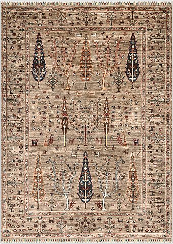 Шерстяной Пакистанский ковер Jardin №4795 236x173cm