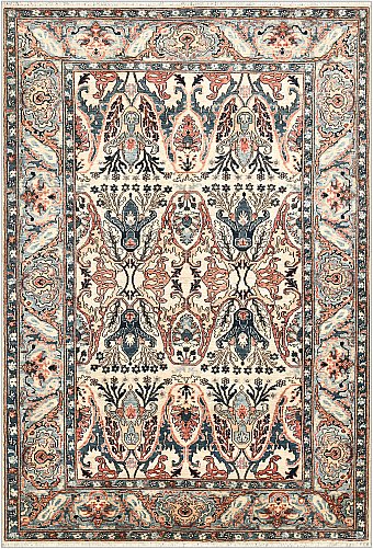Шерстяной Пакистанский ковер Bijar №4811 272x187cm