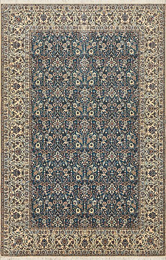 Персидский Nain ковер №1867 240x158cm из шелка и шерсти