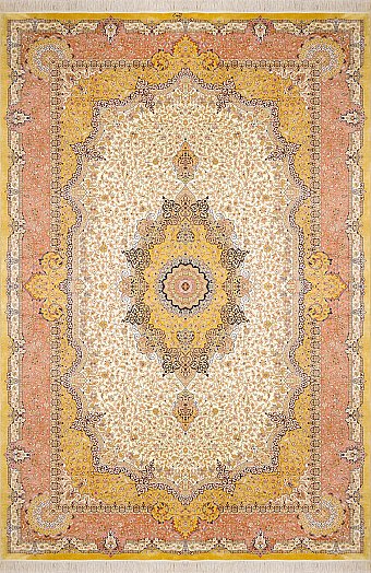 Шелковый Турецкий ковер Hereke №3578 274x182cm