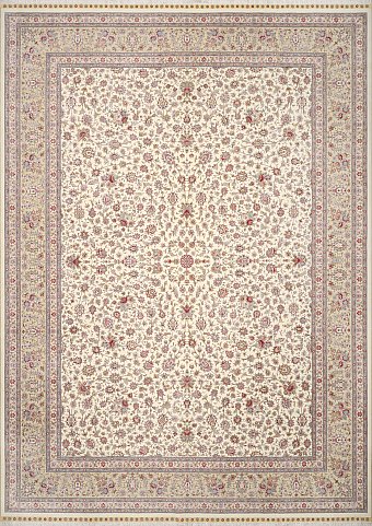 Турецкий Hereke ковер №3590 355x258cm из шелка и шерсти