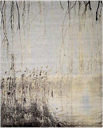 Непальский Meadow ковер №3690 308x246cm из шелка и шерсти