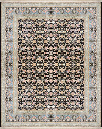 Шелковый Турецкий ковер Hereke №3596 358x272cm