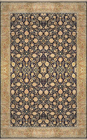 Шелковый Индийский ковер Afshan №1704 467x300cm