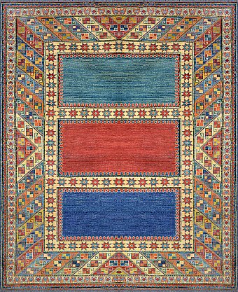 Шерстяной Кавказский ковер Gazni №2748 209x175cm