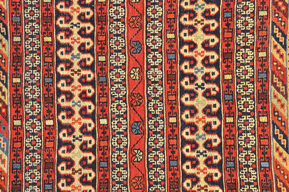 Безворсовый Иранский ковер ZINJAN из шерсти