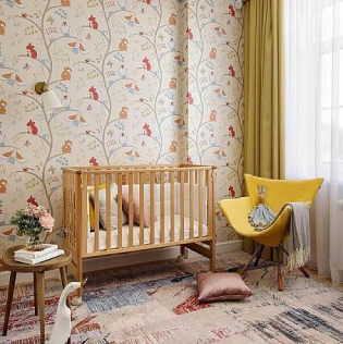 Абстрактное полотно Urban в детской